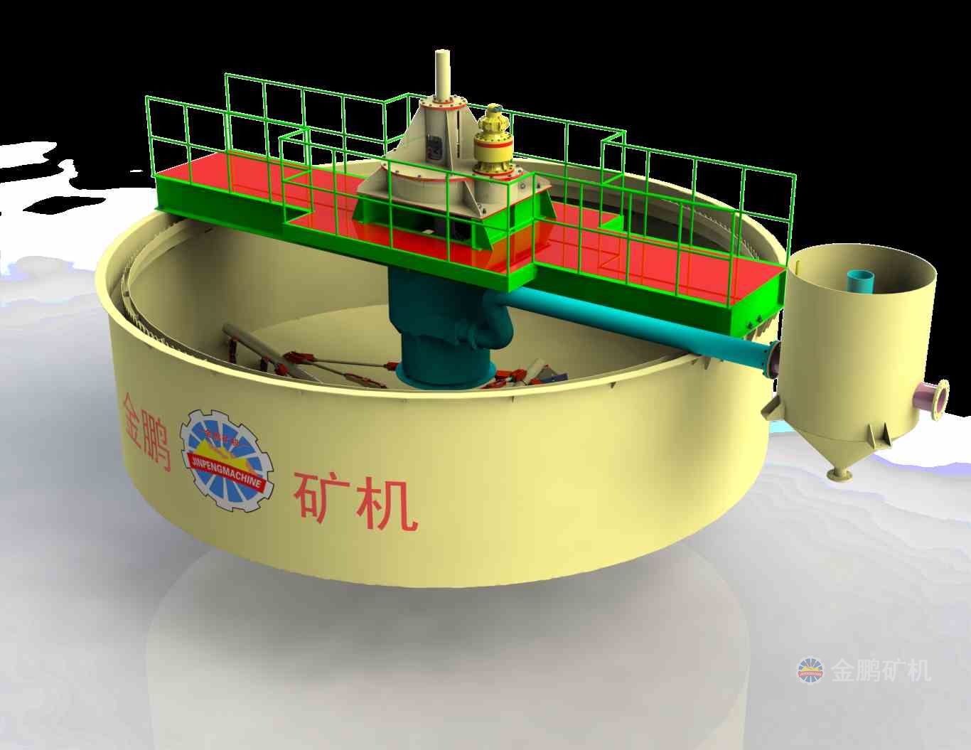 NXZ型液壓傳動(dòng)高效濃密機(jī)